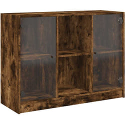 Credenza cassettiera cassettiera mobile contenitore organizer cucina soggiorno soggiorno 102 x 37 x 75,5 cm derivati del legno marrone