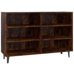 Questa credenza, in stile industriale, è destinata a diventare un'aggiunta ideale alla tua stanza grazie alla sua pratica uti ...