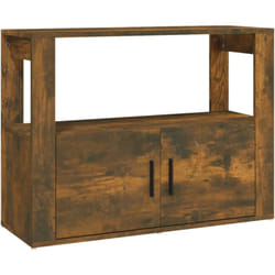 Credenza cassettiera cassettiera mobile contenitore organizer cucina soggiorno soggiorno 80 x 30 x 60 cm derivati del legno marrone