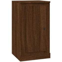 Credenza buffet cassettiera mobile contenitore organizer cucina soggiorno soggiorno 37,5 x 35,5 x 67,5 cm derivati del legno marrone