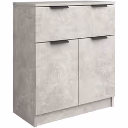 Dona un'aria di fascino moderno ai tuoi interni esistenti con questa credenza! Materiale facile da pulire: il multistrato è d ...