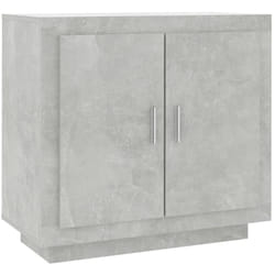 Credenza buffet cassettiera mobile contenitore organizer cucina soggiorno soggiorno 80 x 40 x 75 cm mdf grigio