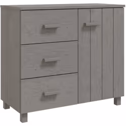 Questa credenza in legno costituisce un'aggiunta pratica e decorativa al tuo arredamento. La cassettiera è realizzata in pino ...