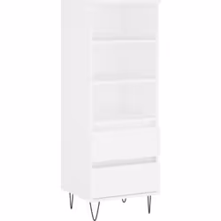 Questa credenza alta aggiunge fascino industriale ai tuoi interni esistenti! Materiale robusto: il legno ingegnerizzato è di  ...
