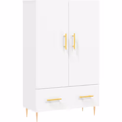 Questa credenza alta aggiunge un fascino moderno ai tuoi interni esistenti! Materiale durevole: il legno composito è di quali ...