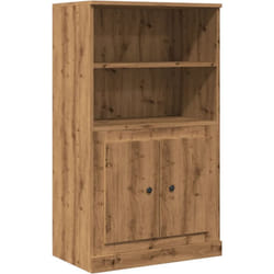 Credenza cassettiera cassettiera mobile contenitore organizer cucina soggiorno soggiorno alto artigianato 60 x 35,5 x 103,5 cm truciolare marrone