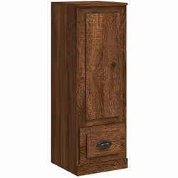 Questa credenza alta aggiunge un fascino unico ai tuoi interni esistenti! Materiale durevole: il legno ingegnerizzato è di qu ...