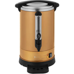 Helloshop26 - Macchina da caffè con filtro Macchina da caffè con filtro Pro Caffettiera elettrica 14 litri Acciaio inossidabile dorato