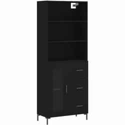 Questa splendida credenza alta aggiunge un fascino elegante ai tuoi interni esistenti! Materiale durevole: il legno ingegneri ...
