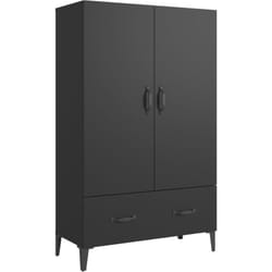 Buffet credenza cassettiera mobile contenitore organizer cucina soggiorno soggiorno alto 70 x 31 x 115 cm legno composito nero