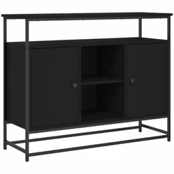 Questa credenza classica è pensata per essere un'aggiunta pratica e decorativa alla tua casa. Materiale durevole: il derivati ...