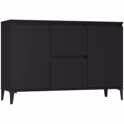 Questa credenza porta un fascino industriale nel tuo soggiorno. Il mobile laterale è abbastanza robusto e durevole da garanti ...