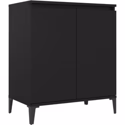 Questa credenza, in stile industriale, è destinata a diventare un'aggiunta ideale alla tua stanza grazie alla sua pratica uti ...