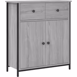 Questa credenza classica è pensata per essere un'aggiunta pratica e decorativa alla tua casa. Materiale durevole: il derivati ...