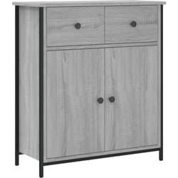 Credenza buffet cassettiera mobile contenitore organizer cucina soggiorno salonsonoma 70 x 30 x 80 cm mdf grigio