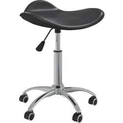 Helloshop26 - Sedia poltrona computer sede studio studio in similpelle nera