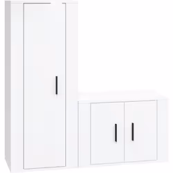 Questo classico set di mobili TV è progettato per essere il punto focale della tua stanza, con un design pratico e alla moda. ...
