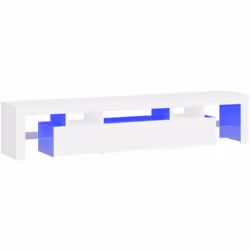 Con un design pratico e alla moda, questo supporto TV con illuminazione a LED diventerà sicuramente un punto focale della tua ...