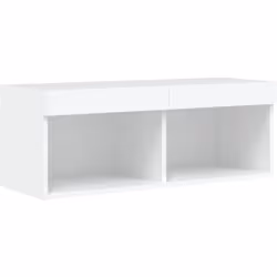 Con un design pratico e alla moda, questo supporto per TV con luci a LED diventerà il punto focale della tua stanza. Material ...