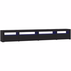 Con un design pratico e alla moda, questo supporto TV con illuminazione a LED diventerà sicuramente un punto focale della tua ...