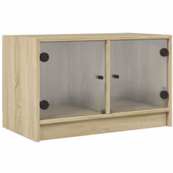 Questo supporto per TV presenta un design elegante e classico, che lo rende un'estensione decorativa e pratica del tuo arreda ...