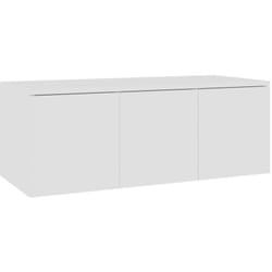 Mobile TV multimediale scaffale per televisione televisore buffet sala da pranzo soggiorno camera da letto 80 x 34 x 30 cm pannello in MDF bianco