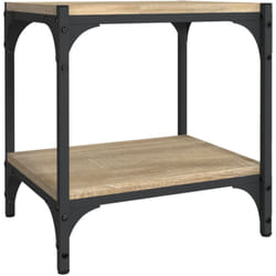 Helloshop26 - Mobile tv multimediale scaffale per televisione televisore buffet sala da pranzo soggiorno camera da letto rovere Sonoma 40 x 33 x 41