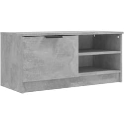 Mobile tv multimediale scaffale per televisione televisore buffet sala da pranzo soggiorno camera da letto 80 x 35 x 36,5 cm mdf grigio