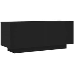 Mobile TV multimediale scaffale per televisione televisione buffet sala da pranzo soggiorno camera da letto 100 x 35 x 40 cm Truciolato nero