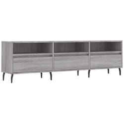 Helloshop26 - Mobile tv multimediale scaffale per televisione televisore buffet sala da pranzo soggiorno camera da letto sonoma 150 x 30 x 44,5 cm