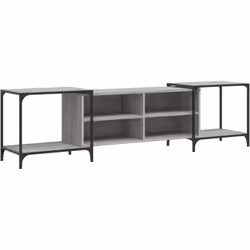 Questo mobile TV alla moda, caratterizzato da un design pulito ed elegante, è progettato per essere un'aggiunta pratica e dec ...