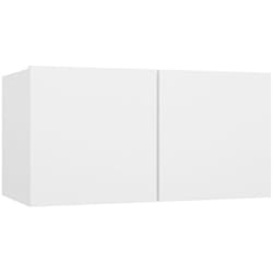 Mobile tv multimediale scaffale per televisione televisione buffet sala da pranzo soggiorno camera da letto pensile 60 x 30 x 30 cm bianco