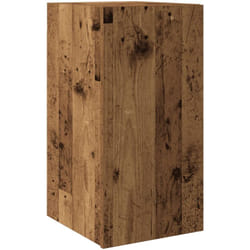 Helloshop26 - Mobile tv multimediale scaffale per televisione buffet televisivo sala da pranzo soggiorno camera da letto legno vecchio 30,5 x 30 x 60