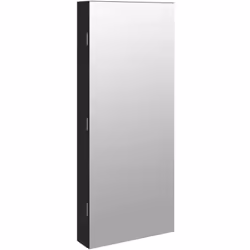 Mantieni i tuoi gioielli e i tuoi profumi in modo discreto ed elegante con questo elegante armadio per gioielli con specchio  ...