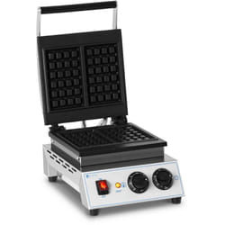 Helloshop26 - Macchina per waffle quadrata per waffle belgi da 1.500 watt professionale