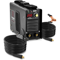 Helloshop26 - Saldatrice ad arco - 250A - Hot Start - 8 metri di cavo - pro