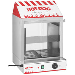 Helloshop26 - Vaporiera per hot dog 50 panini per hot dog e 200 salsicce 2.000 watt