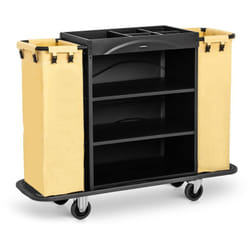 Carrello servizio hotel 150 kg 2 sacchi lavanderia professionale