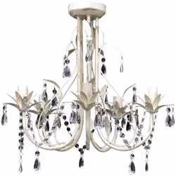Questo lampadario è allo stesso tempo magnifico e discreto. Facile da appendere, decorerà il tuo soggiorno e lo ravviverà agg ...