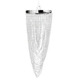 Helloshop26 - Lampadario a sospensione a soffitto moderno in cristallo 59 cm