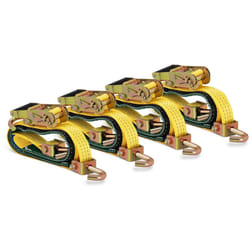Helloshop26 - Set di 4 cinghie per trasporto auto a cricchetto 2,5 m