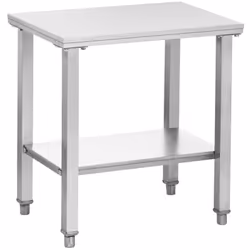 Composizione Acciaio inossidabile Max. capacità. carico 150 kg Numero di superfici 2 Dimensioni della superficie superiore 62 ...