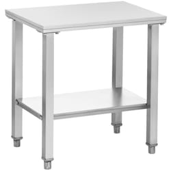 Tavolo friggitrice 62 x 42 cm in acciaio inossidabile