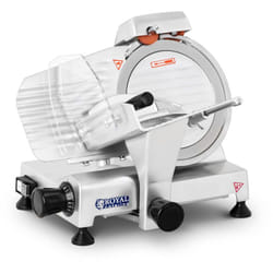 Helloshop26 - Affettatrice universale multiuso per prosciutti e salsicce - 220 mm - max. 12 mm