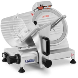 Helloshop26 - Affettatrice universale multiuso per prosciutti e salsicce - 250 mm - max. 12 mm