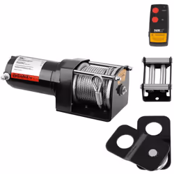 Materiale alloggiamento Alluminio Materiale cavo Acciaio Potenza motore 1,3 CV / 1 000 W Tensione motore 12 V Tipo di motore ...