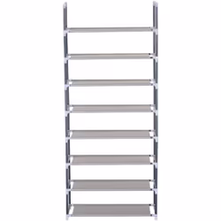 Organizzatore per riporre scarpe leggero ma resistente. I ripiani in tessuto non tessuto consentono a questa torre per scarpe ...