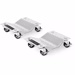 Carrelli per trasporto veicoli - 680 kg/carrello - 2 unità Utilizzando il set di carrelli è possibile sollevare senza sforzo ...