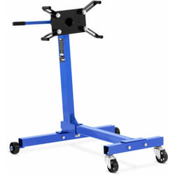 Helloshop26 - Supporto motore rotativo a quattro bracci da officina 450 kg - 4 ruote