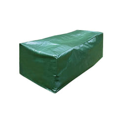 Copertura protettiva per lettino prendisole in verde, 218 x 77 x 55 cm